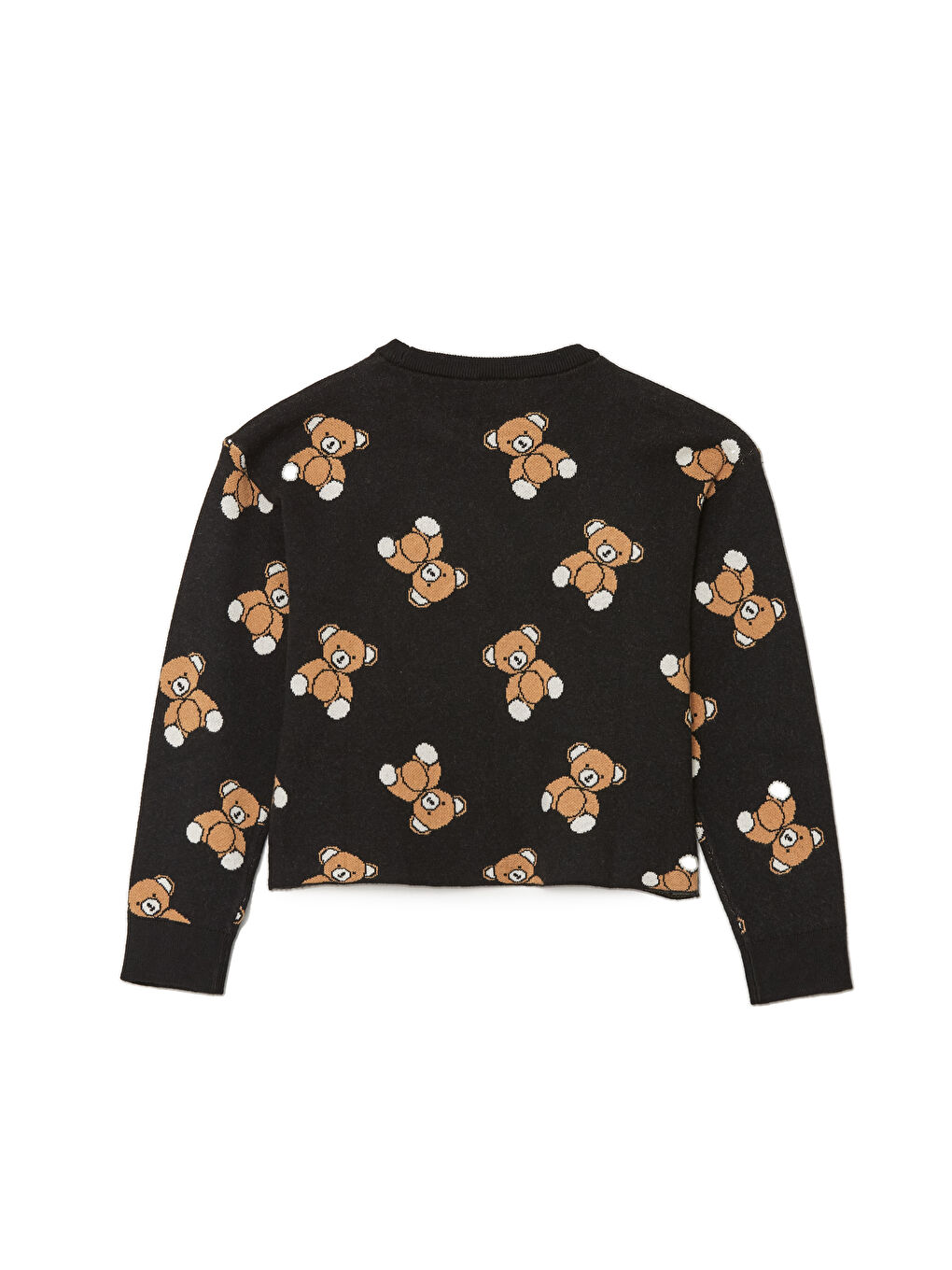 LCW Kids Crew Neck Girls' Knitwear Sweater -W4EF42Z4-MHS