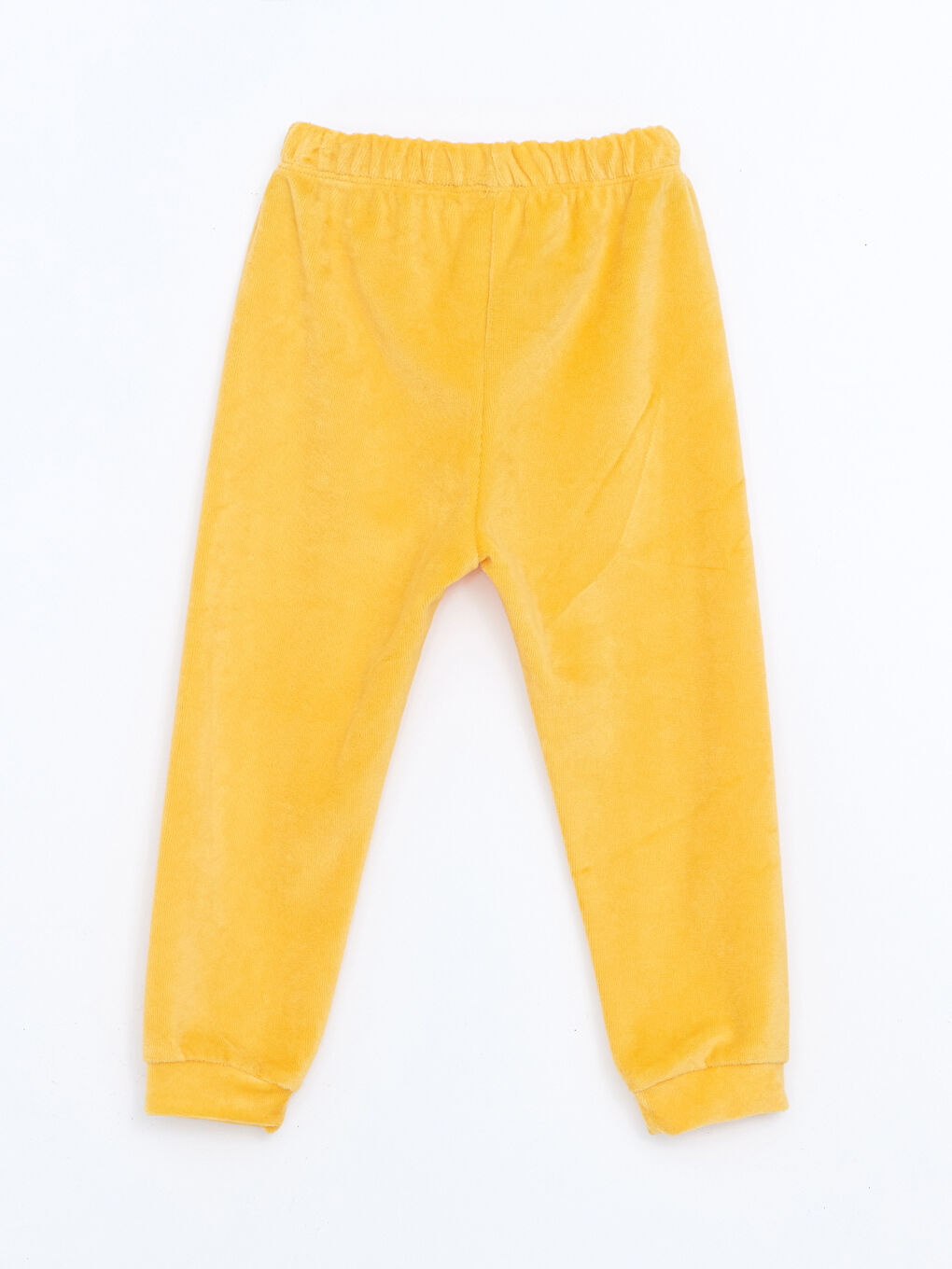 LCW baby Açık Turuncu Bisiklet Yaka Uzun Kollu Winnie the Pooh Baskılı Erkek Bebek Pijama Takımı - 4