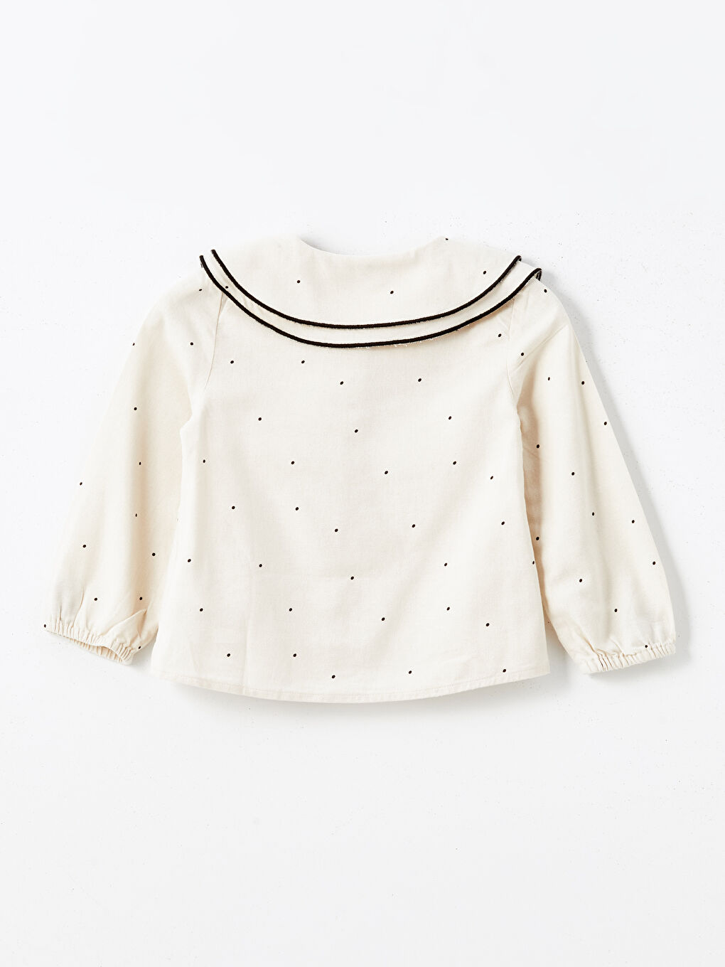 LC Waikiki Peter Pan Collar Long Sleeve Baby Girls' Shirt and Skort 2 Pack Set -W4EG26Z1-LRA