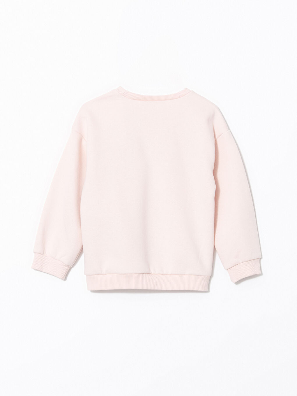 سويت شيرت تخين بياقة دائرية للبنات الرضع-2