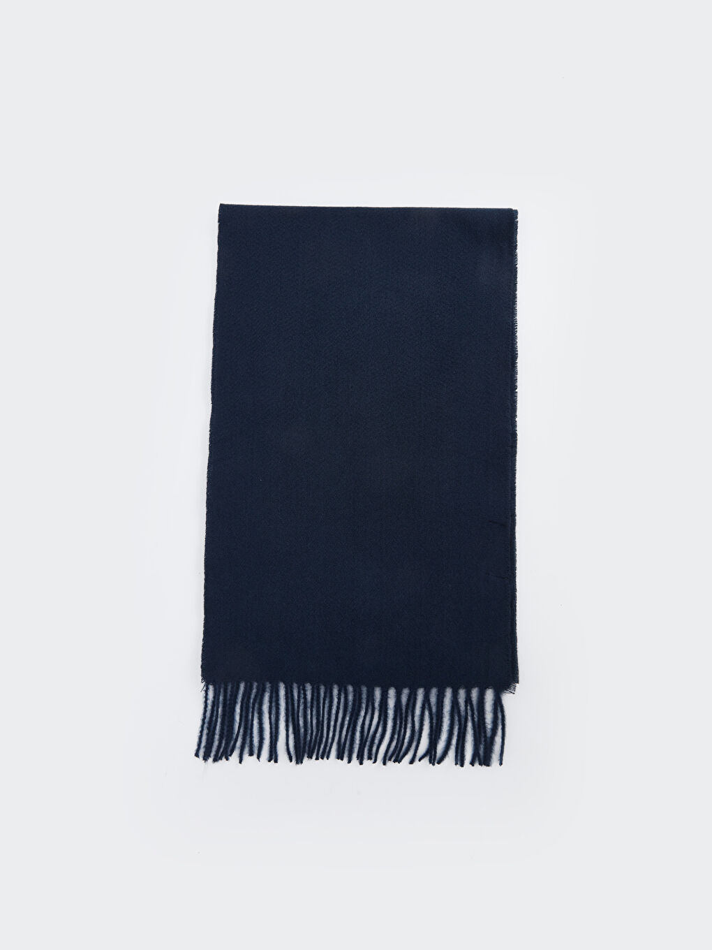 سكارف قصير بشراشيب للرجال-1