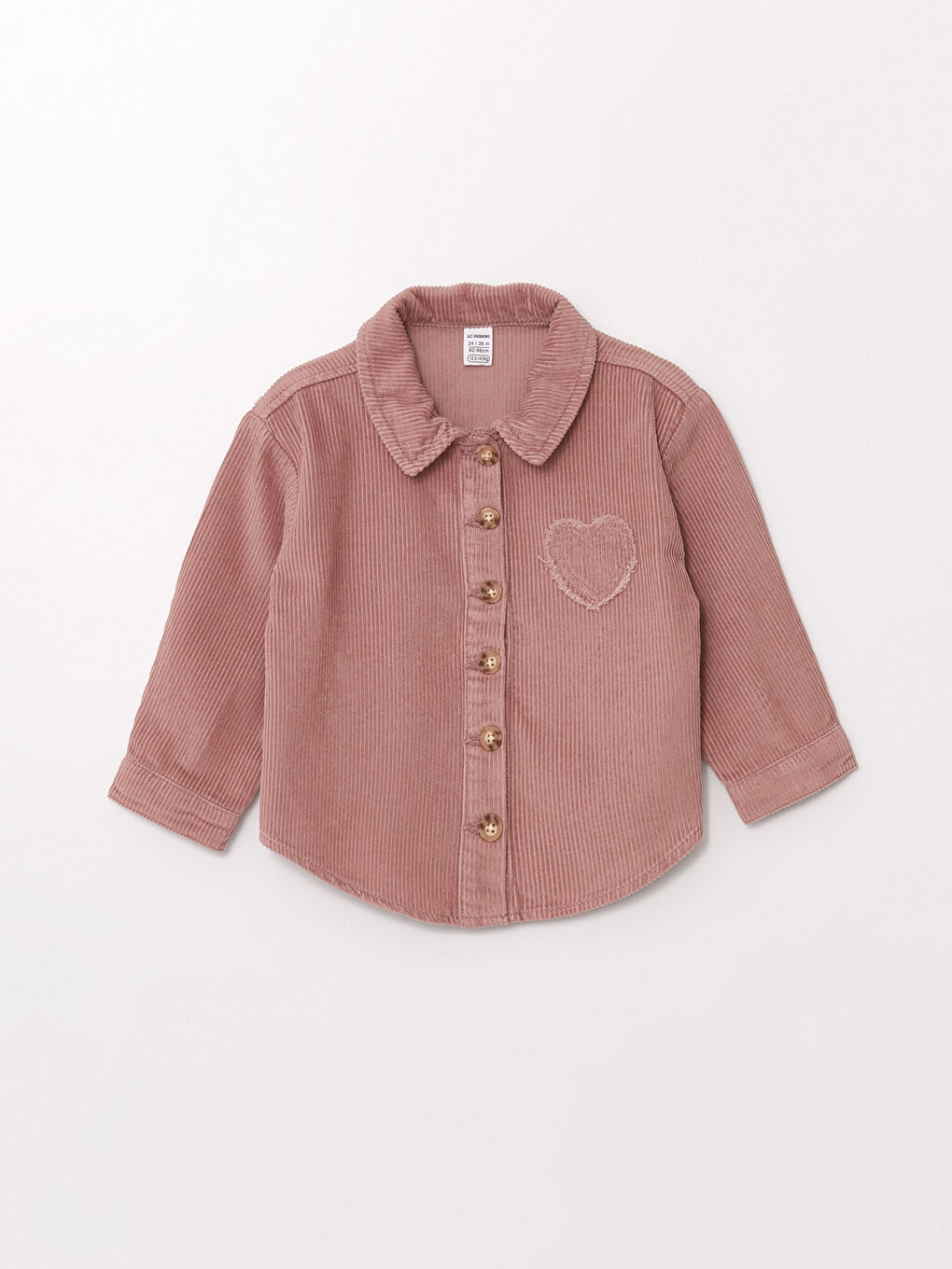 LCW Kids Jakna-košulja za bebe devojčice -W4EG67Z1-YFL