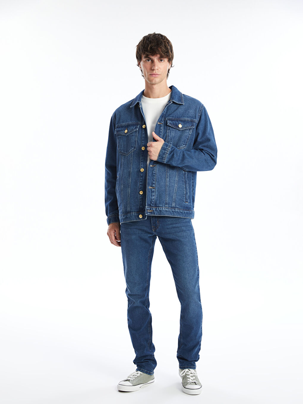 LCW Jeans 750 Slim Fit Men's Jeans -W4EG76Z8-309