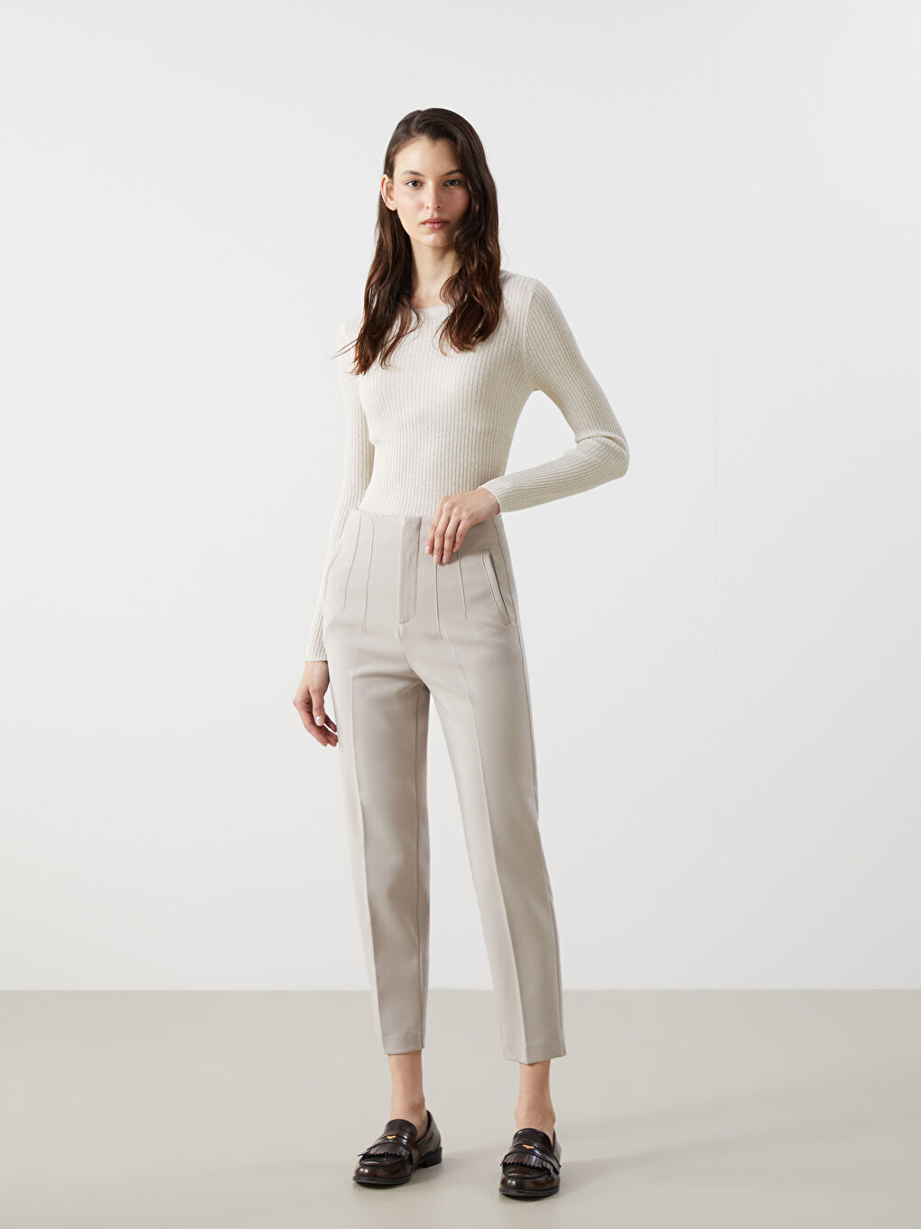 LCW Vision Carrot Fit Women's Trousers -W4EG79Z8-YJZ
