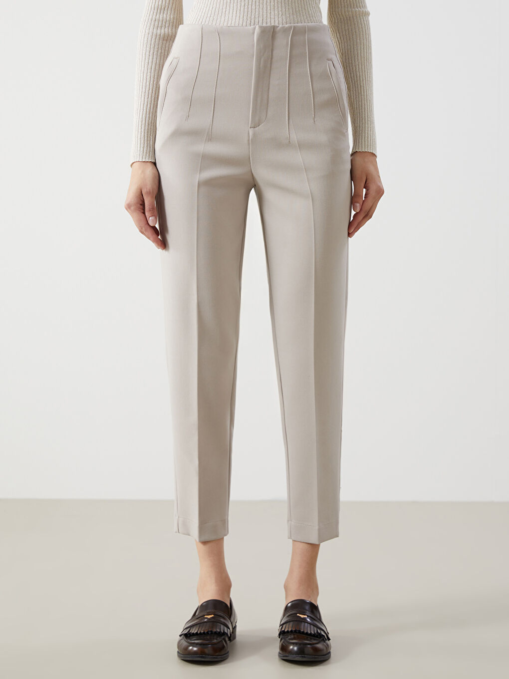 LCW Vision Carrot Fit Women's Trousers -W4EG79Z8-YJZ