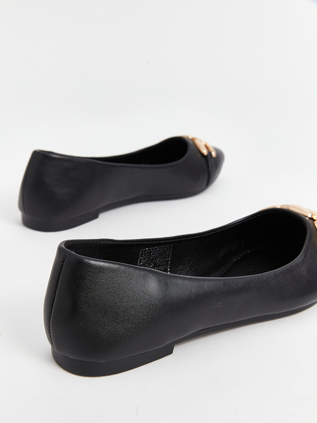 Pointed Toe Faux Leather Women's Ballet Flats-3