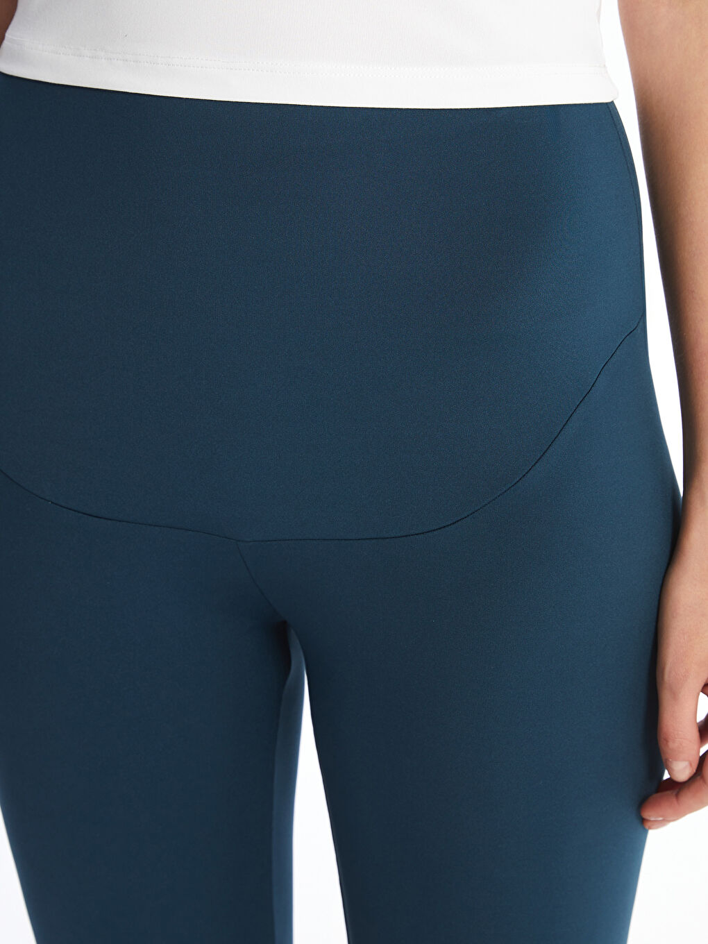 طماق حمل سادة بمطـب للبطن-2