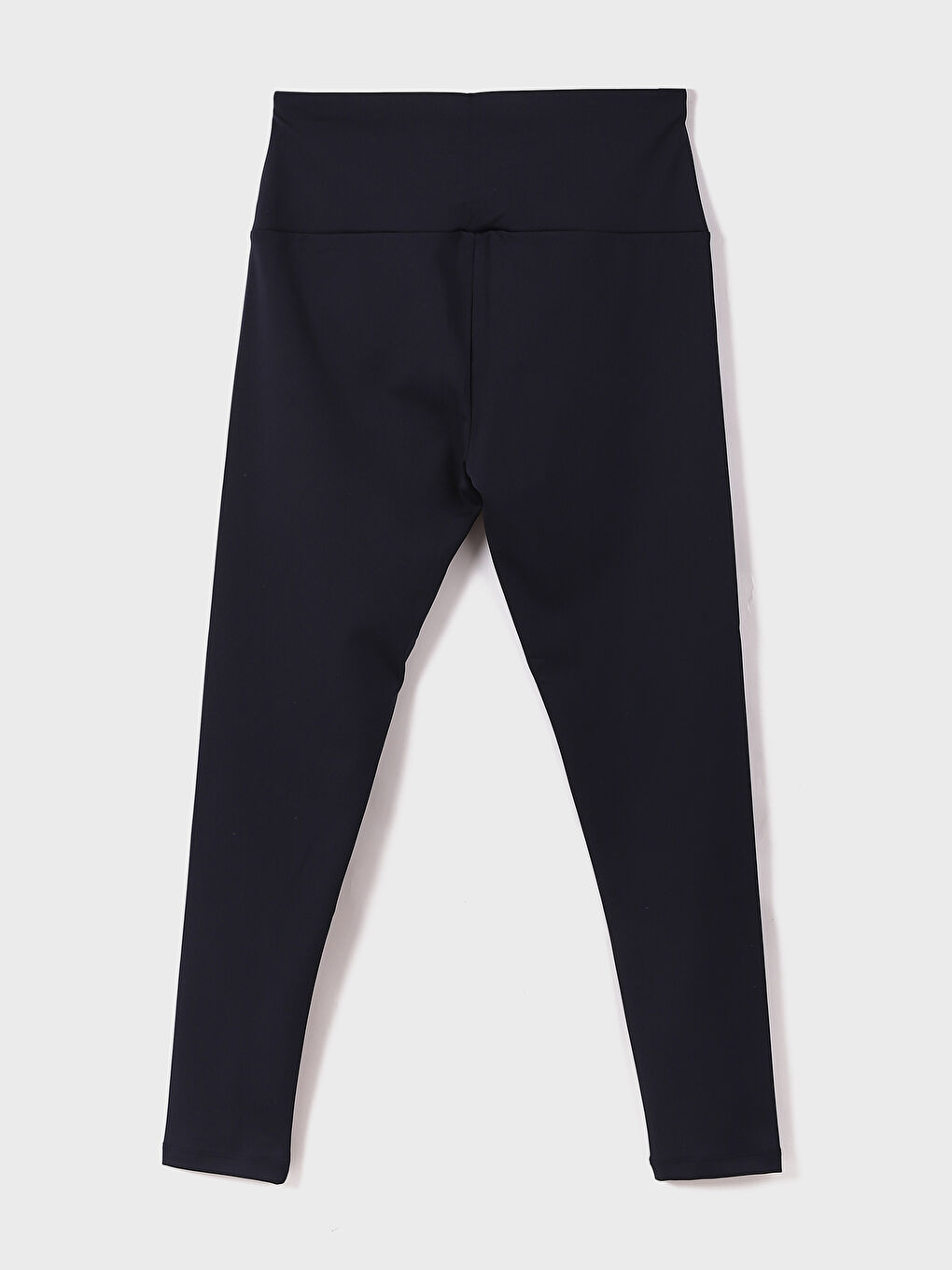 Belly Panel Plain Maternity Leggings-7