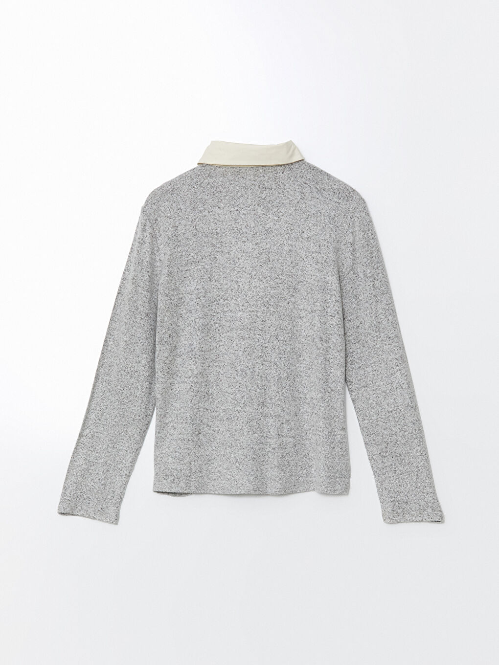 LCW Modest Polo Neck Women's T-Shirt -W4EH58Z8-JMD