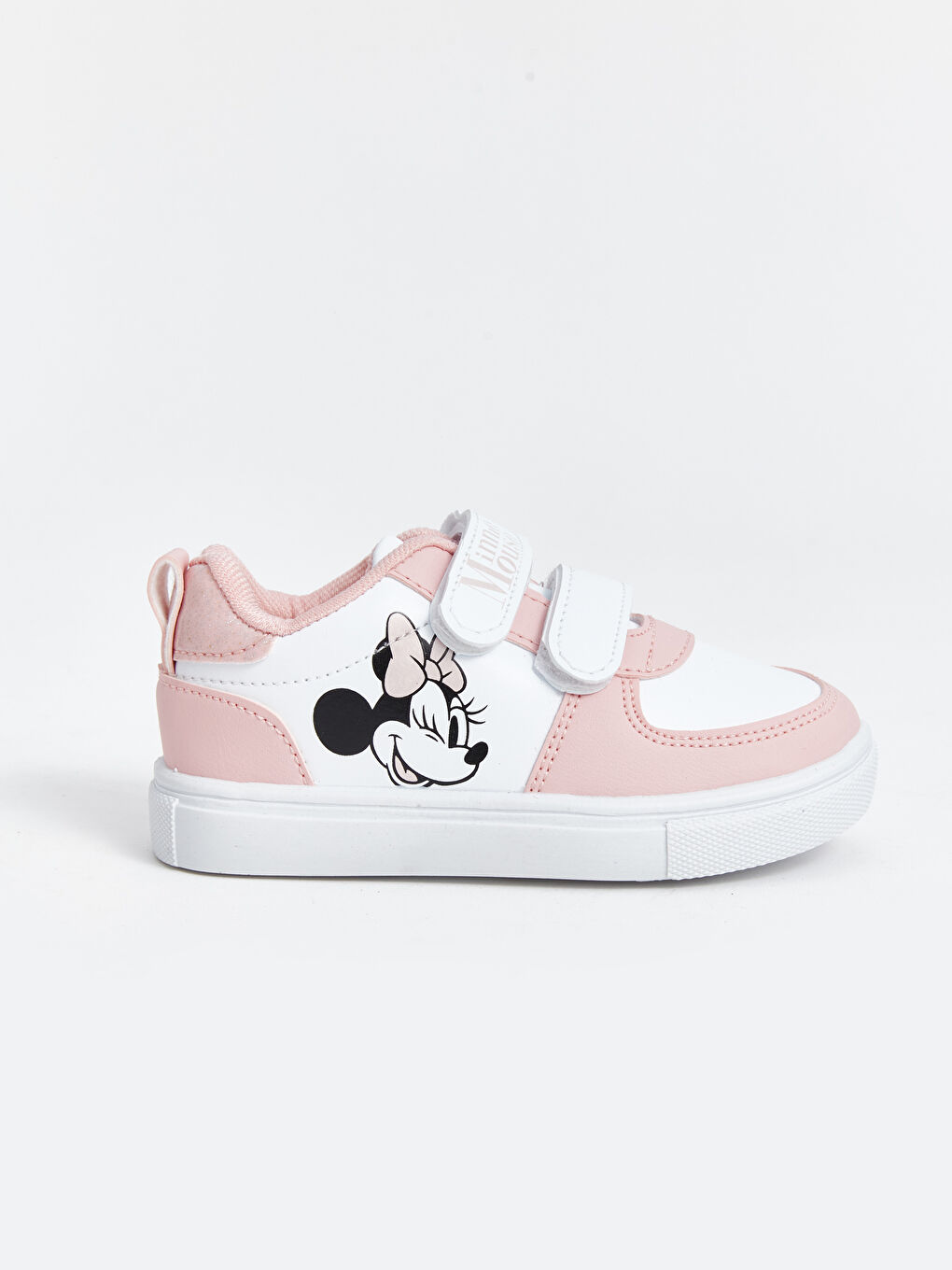 LCW STEPS Buxe Beyazı Minnie Mouse Baskılı Kız Bebek Spor Ayakkabı - 1