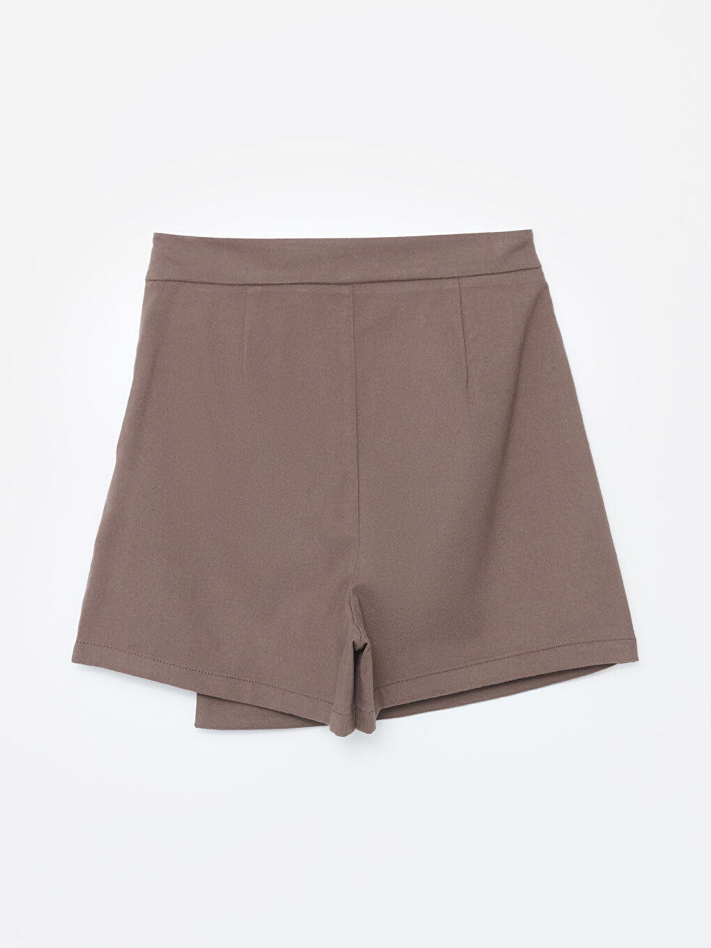 LCW Vision Women's Plain Skort with Zippered Waist -W4EH95Z8-JKW