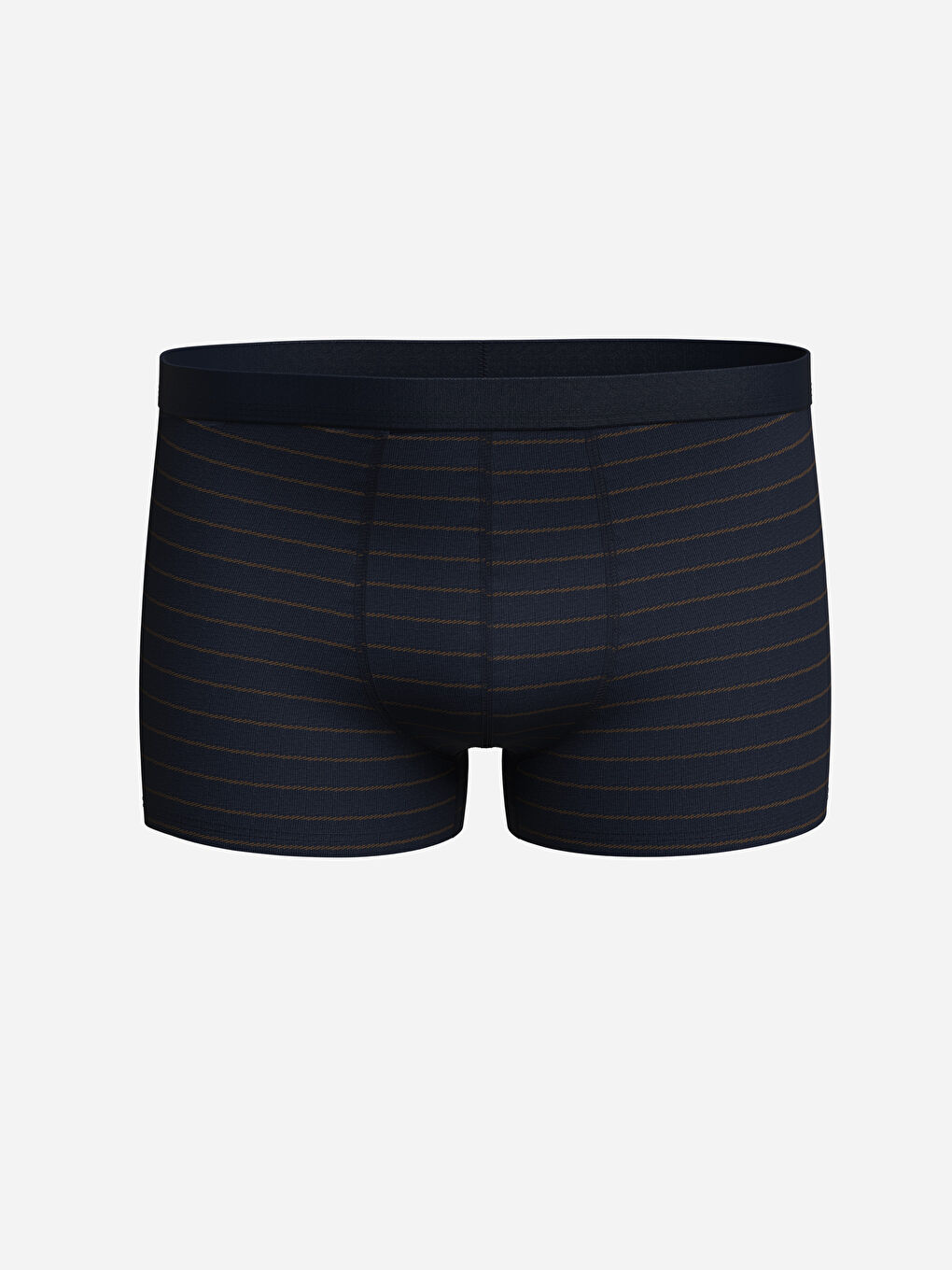 سراويل بوكسر قطن مطاطي بقصة عادية للرجال - ٣ قطع-2