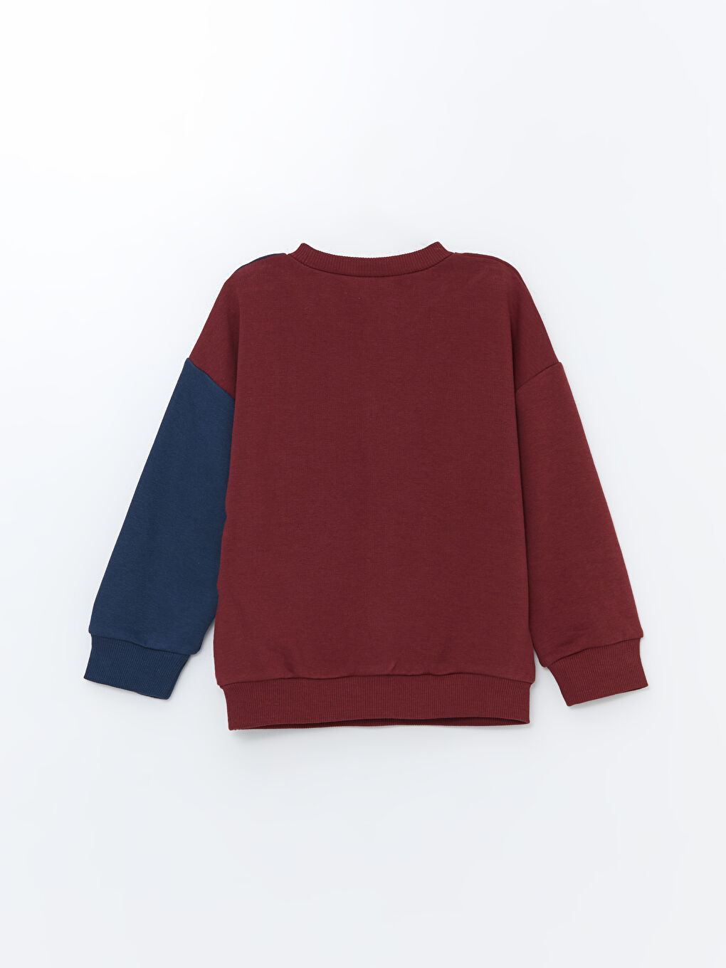 LCW Kids Bordo Bisiklet Yaka Trabzonspor Baskılı Erkek Çocuk Sweatshirt ve Eşofman Alt 2'li Takım - 3