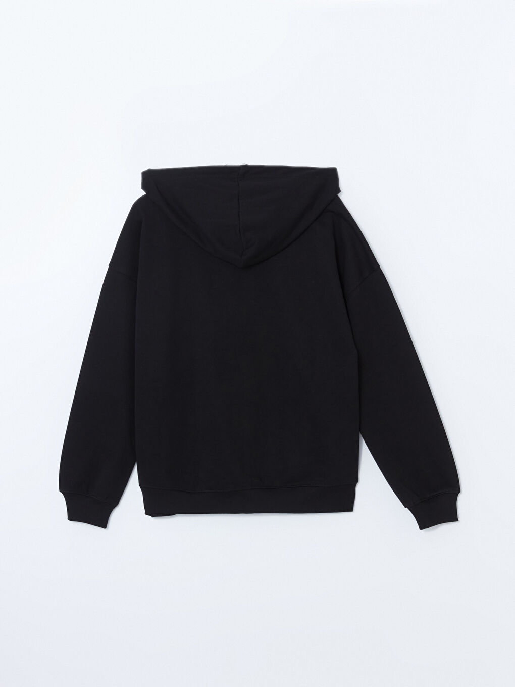 Hooded Oversize Women's Zipper Sweatshirt-6