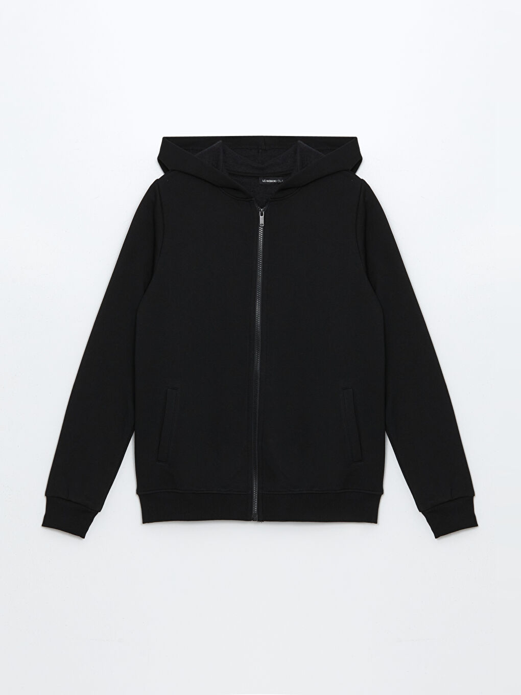 Hooded Women's Thick Zip-Up Sweatshirt-3
