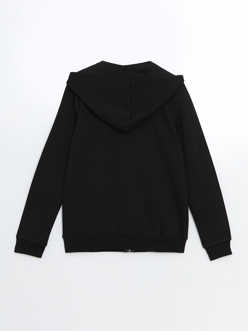 Hooded Women's Thick Zip-Up Sweatshirt-4