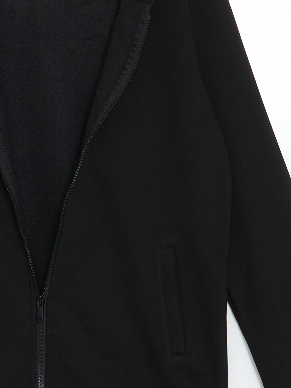 Hooded Women's Thick Zip-Up Sweatshirt-5