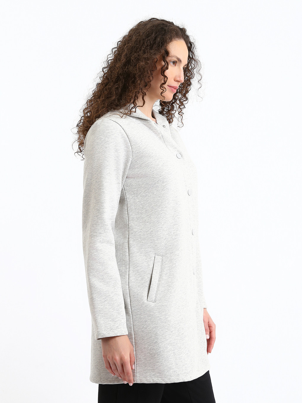 Hooded Women's Cardigan-3