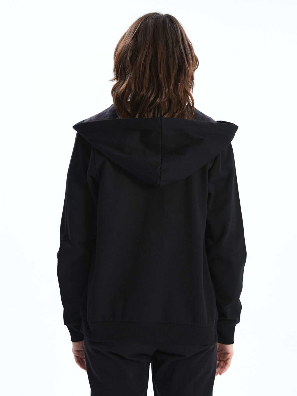 سويت شيرت بسحاب بكابوش للسيدات-3