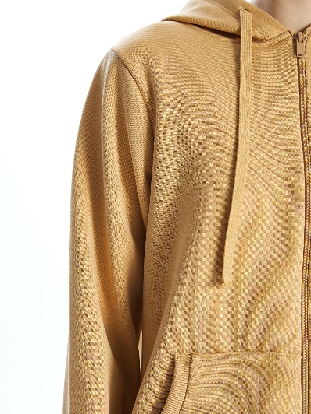 Hooded Women's Zip-Up Sweatshirt -W4EI52Z8-GM0