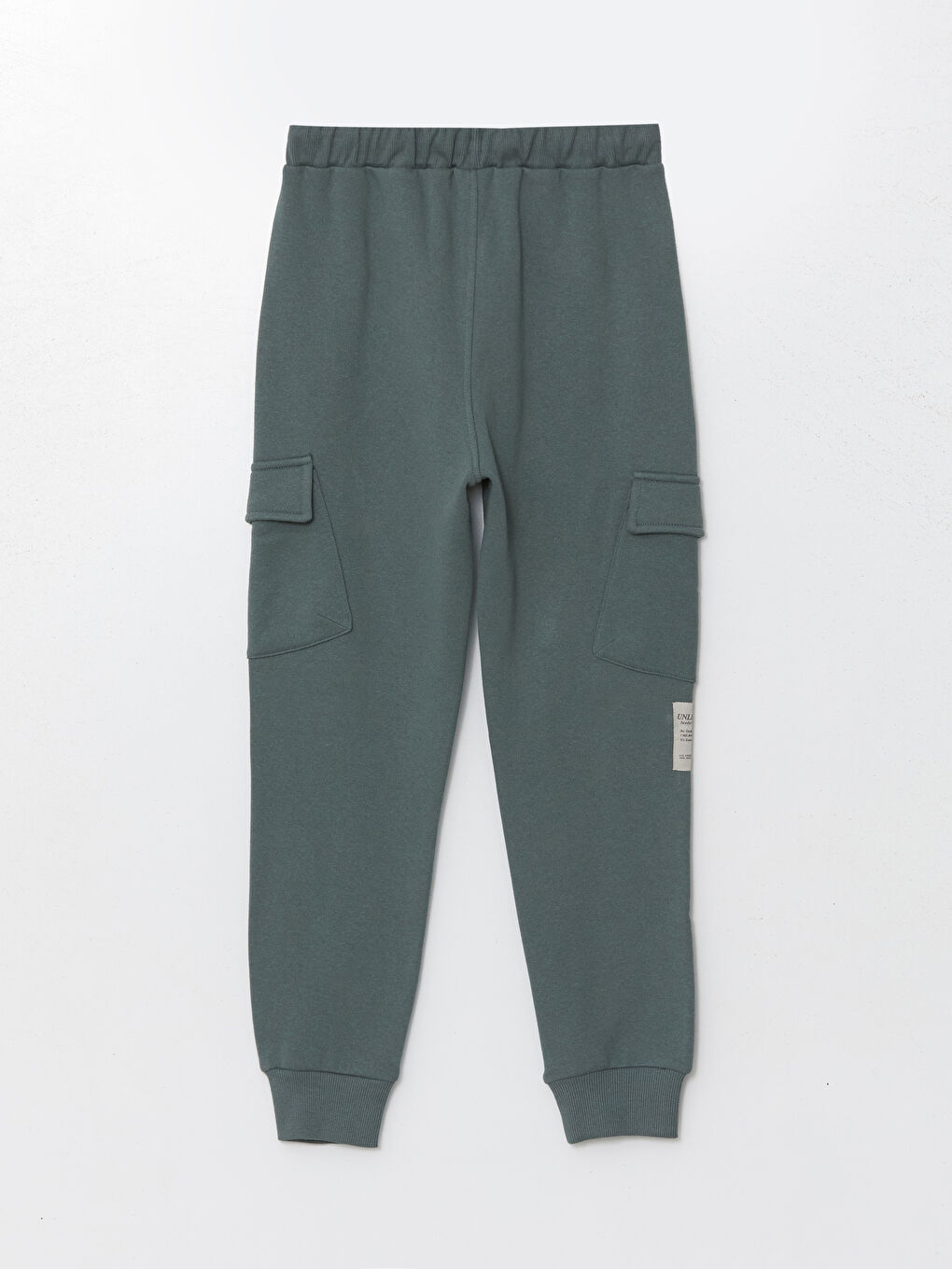 Elastic Waist Boys' Thick Jogger Sweatpants-3