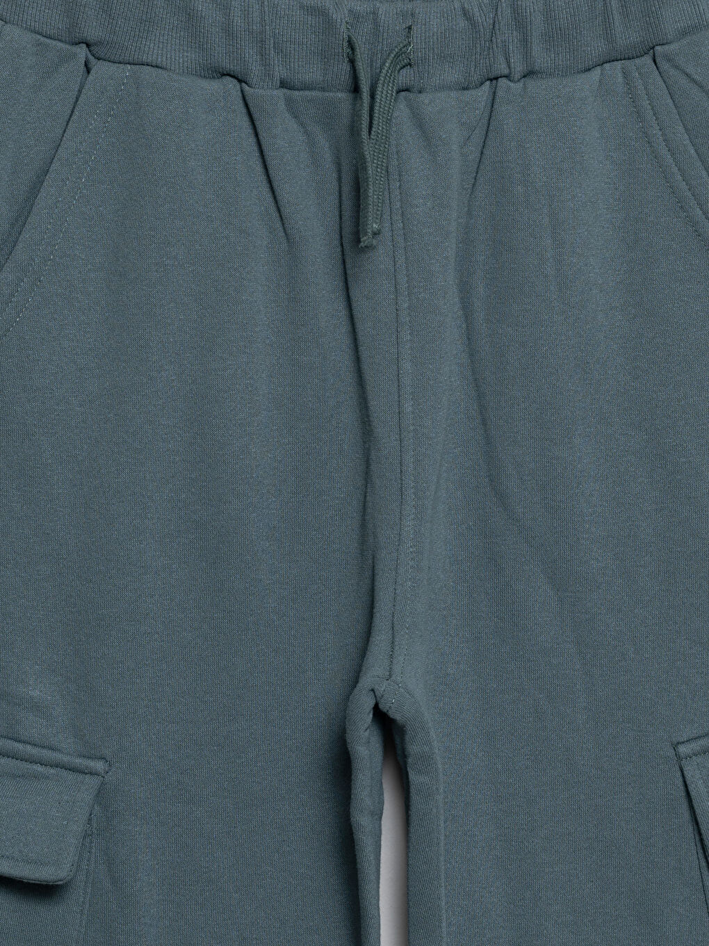 Elastic Waist Boys' Thick Jogger Sweatpants-4