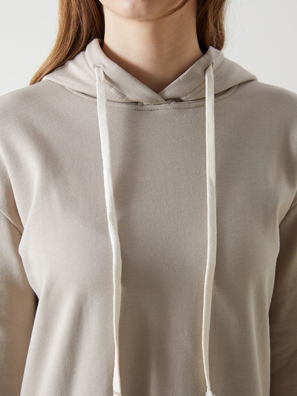 Hooded Women's Sweatshirt Dress-2