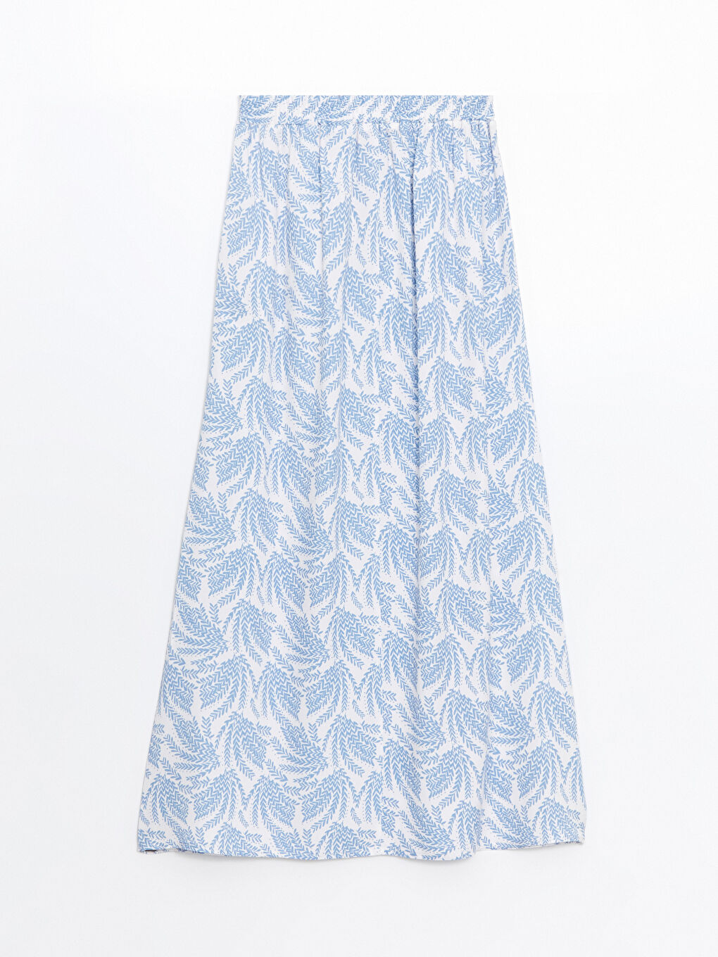 Elasticated Waist Patterned Women's Skirt-5