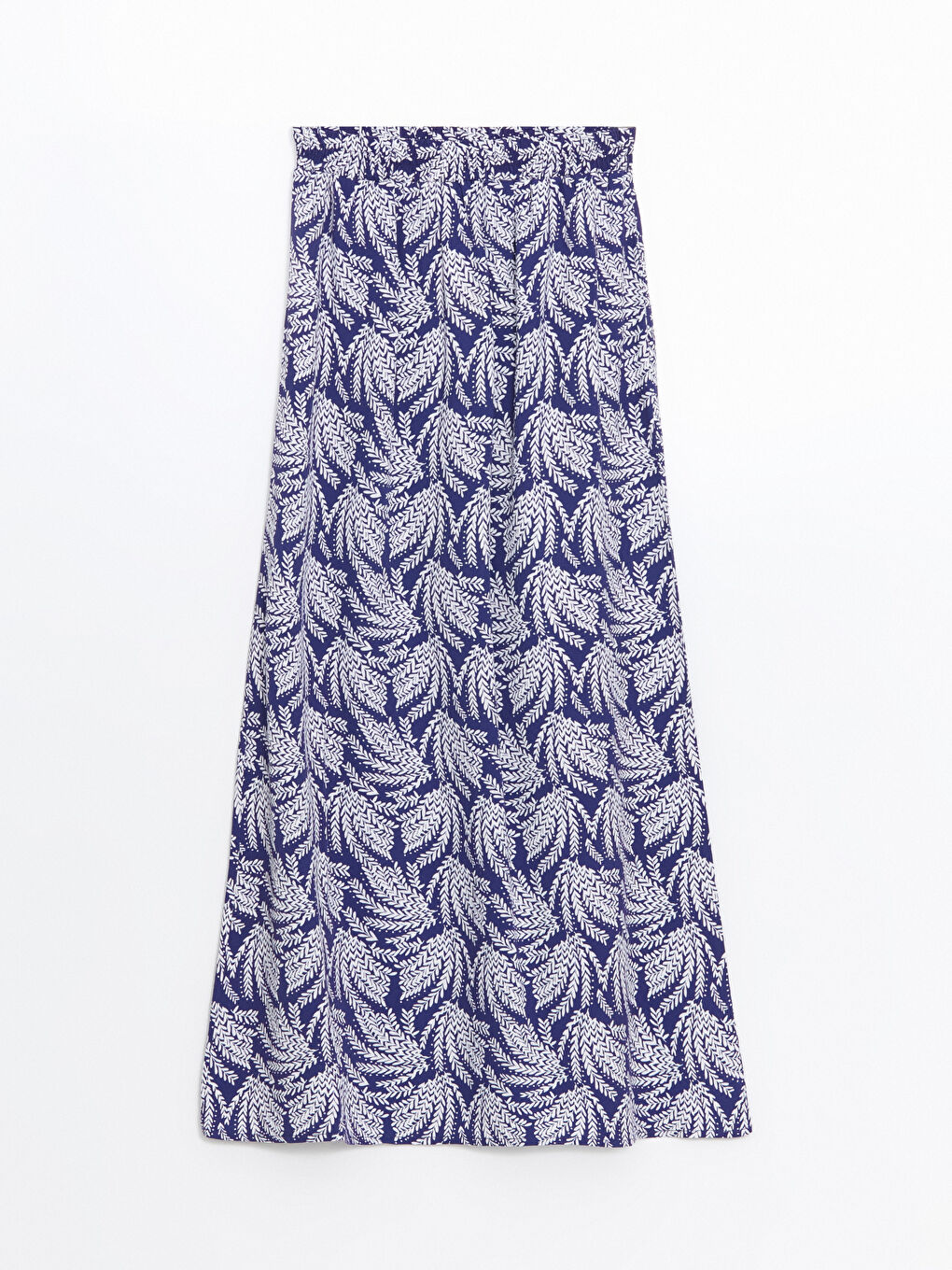 Jupe à Taille Élastiquée à Motifs pour Femmes-4