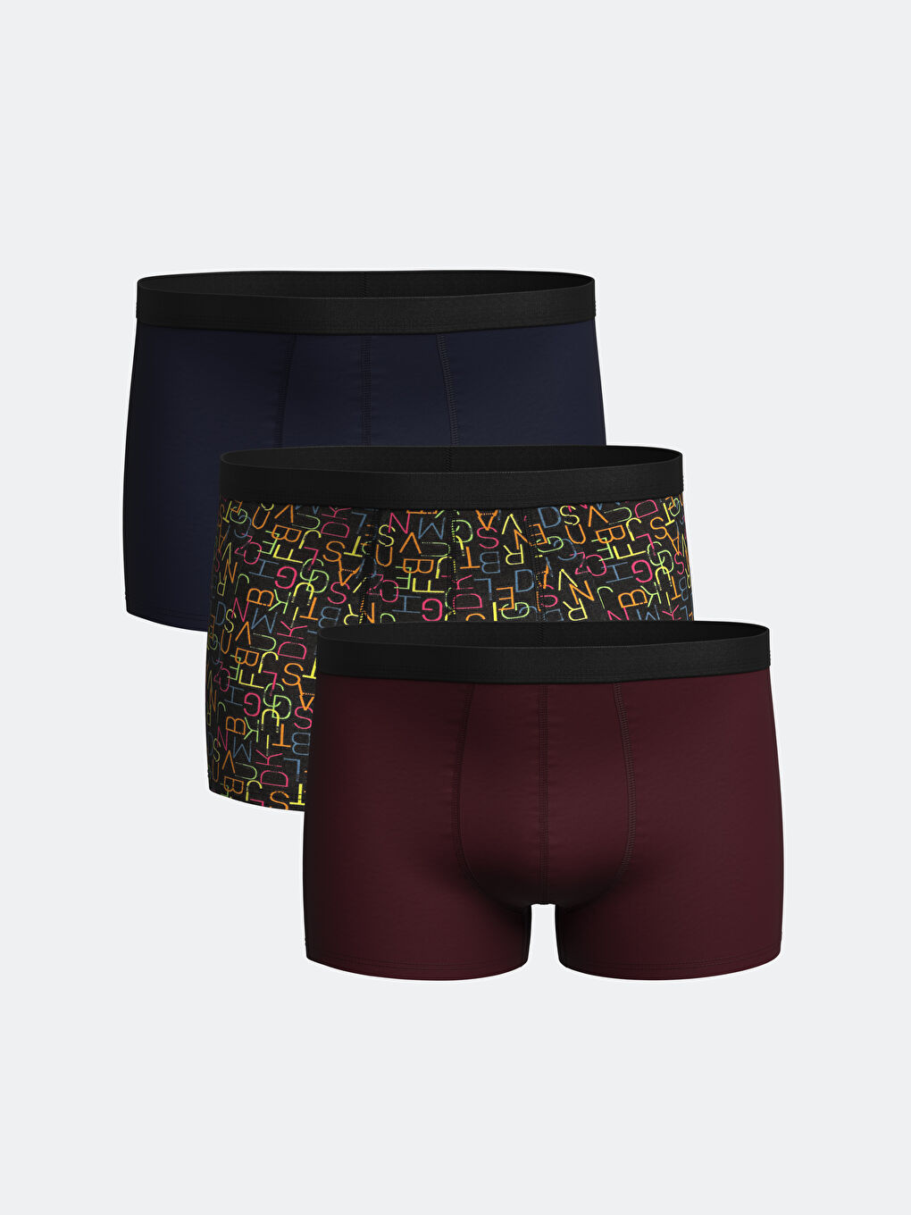 Standard Fit Cotton Stretch Men's Boxer 3-pack