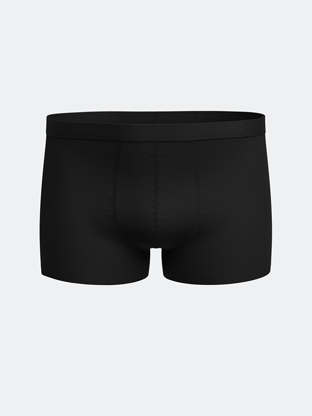 سراويل بوكسر قطن مطاطي بقصة عادية للرجال - ٣ قطع-2