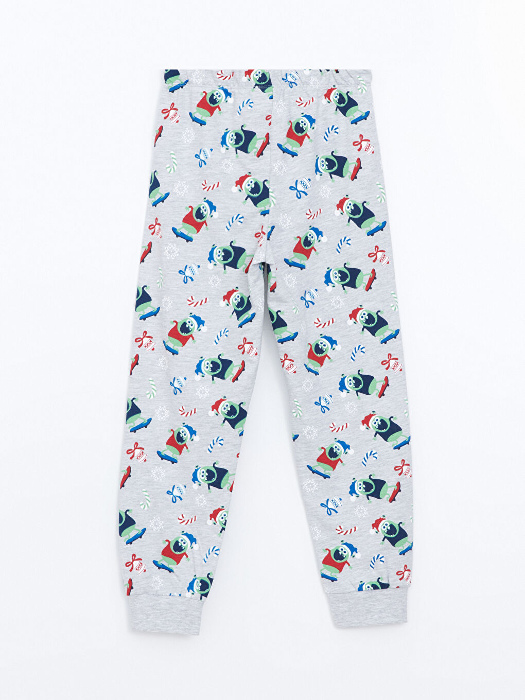 LCW Kids Kırmızı Bisiklet Yaka Erkek Çocuk Pijama Takımı - 6