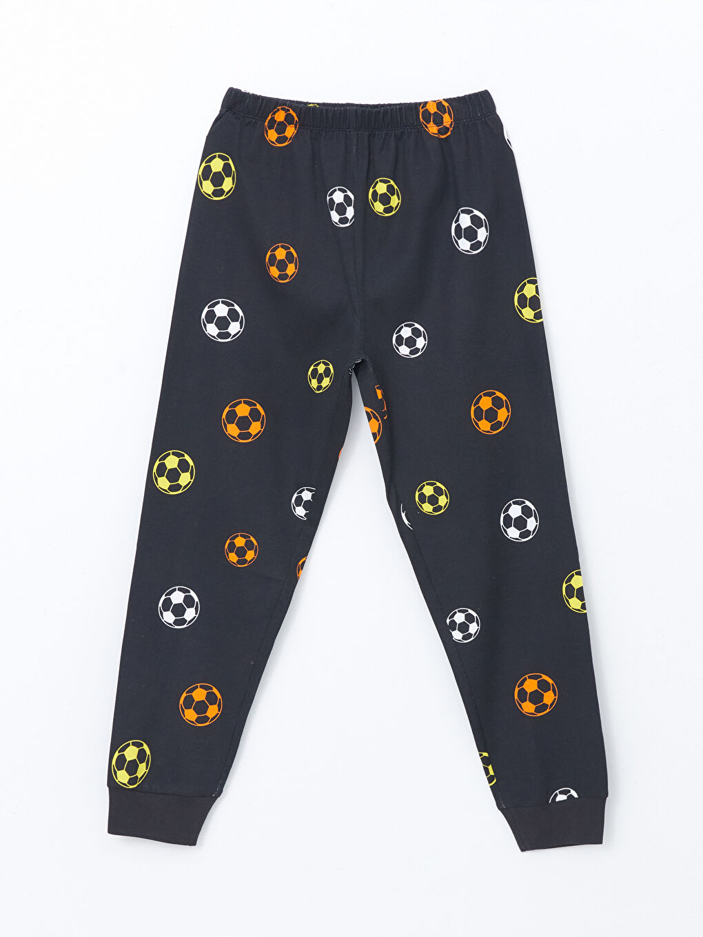 LCW DREAM Crew Neck Printed Long Sleeve Boys' Pyjama Set -W4EJ50Z4-GMN