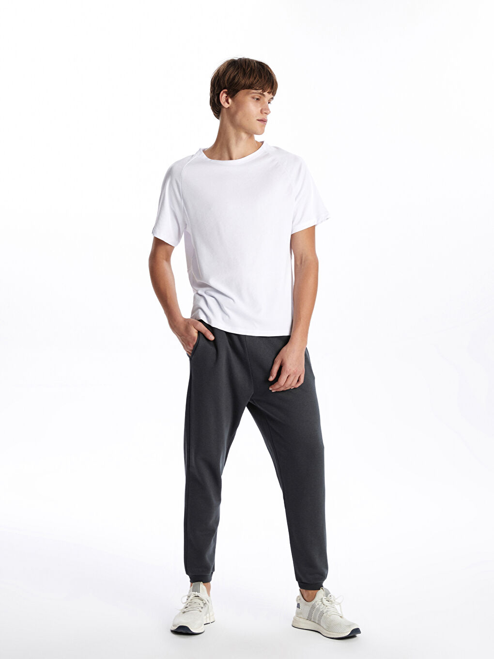 XSIDE ACTIVE Gri Slim Fit Erkek Jogger Eşofman Altı