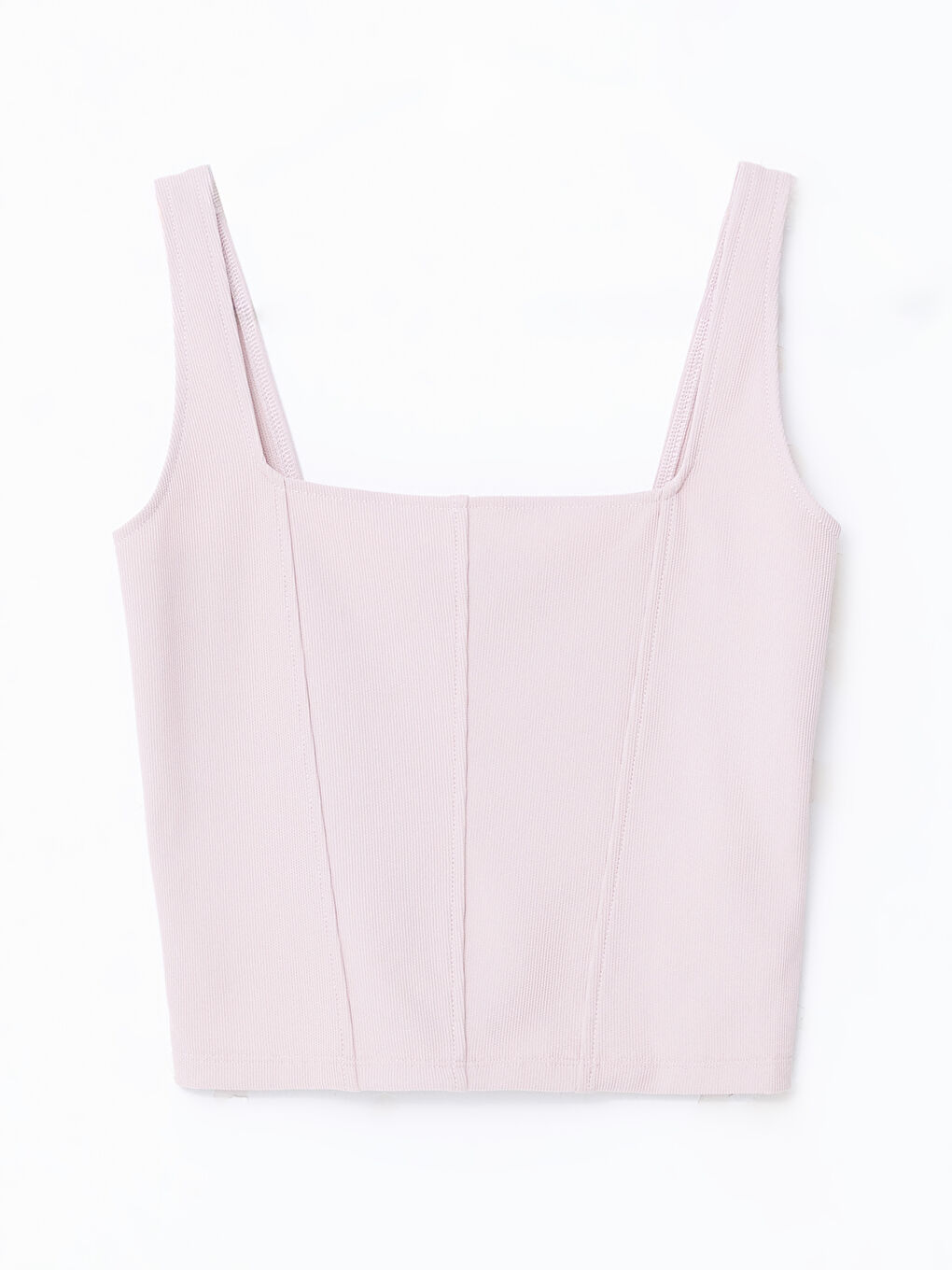 Square Collar Crop Tank Top-4