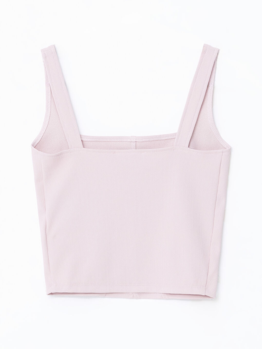 Square Collar Crop Tank Top-5