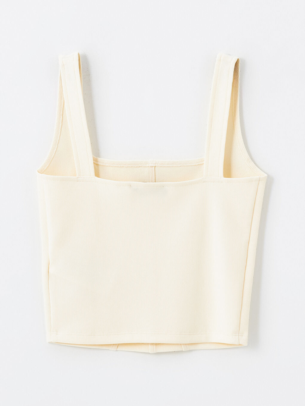 Débardeur Court à Col Carré-5