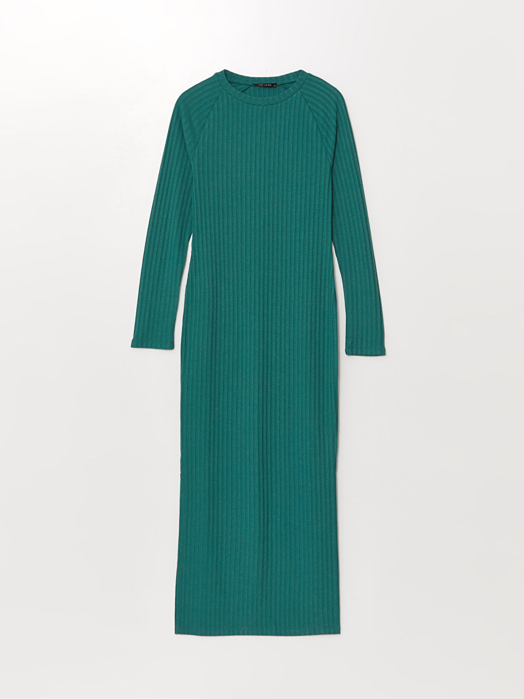 LCW Vision Crew Neck Plain Long Sleeve Women's Knitwear Dress -W4EK44Z8-H8Q