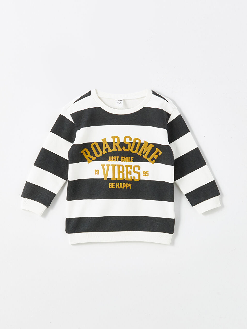 LCW Kids Crew Neck Printed Thick Boys' Sweatshirt 2 Pack -W4EK51Z1-G4N