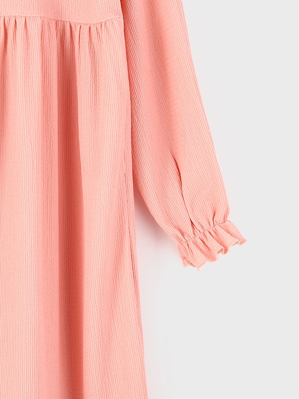 فستان للسيدات بياقة مربوطة ومزخرف-2