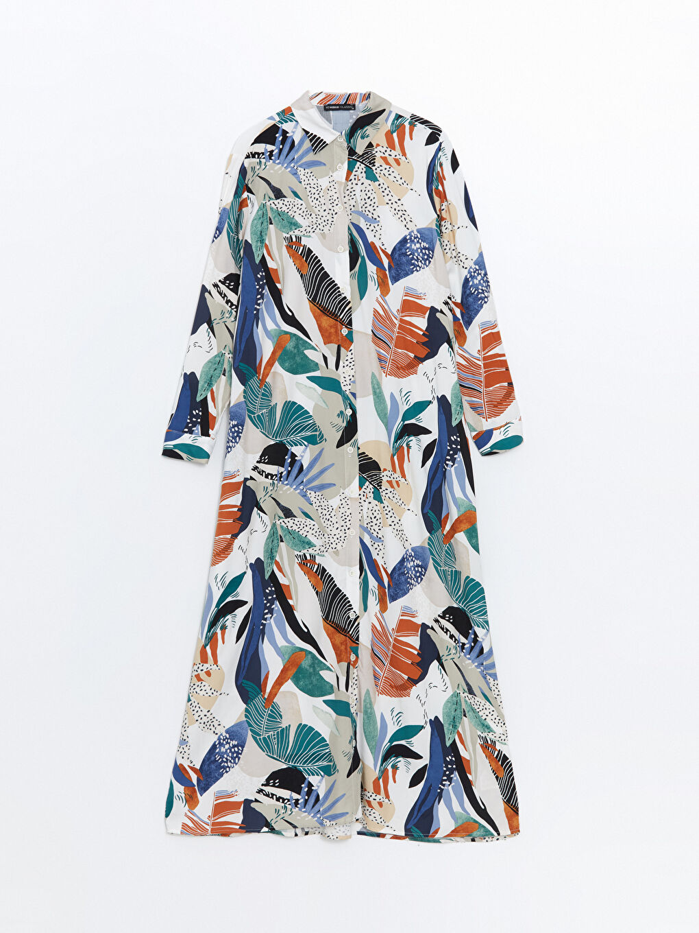 Robe Chemise À Motifs pour Femmes-4