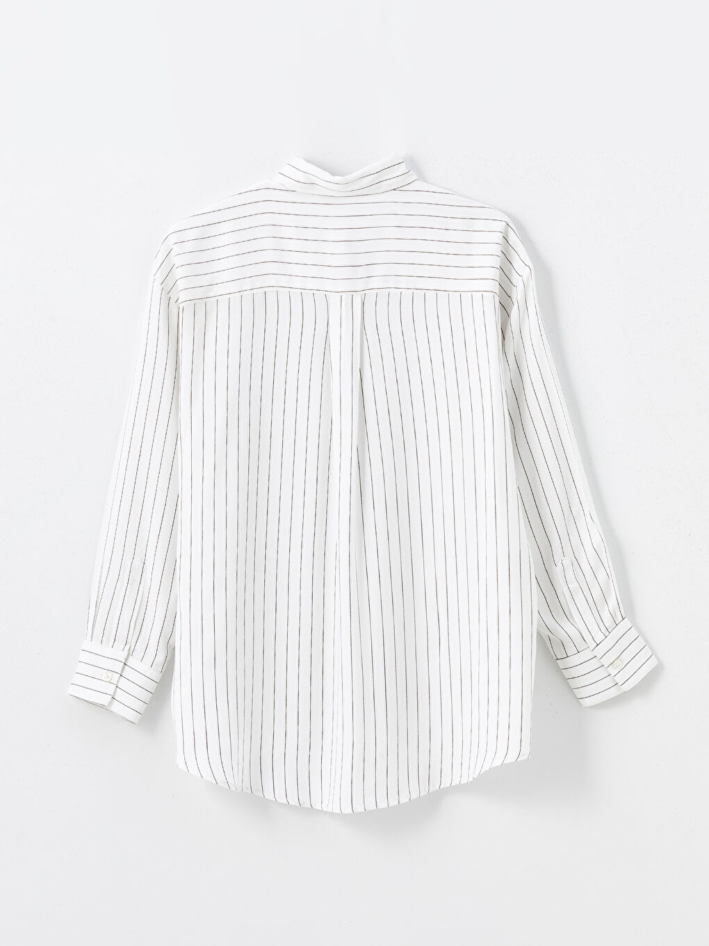 Striped Oversize Women's Shirt-4