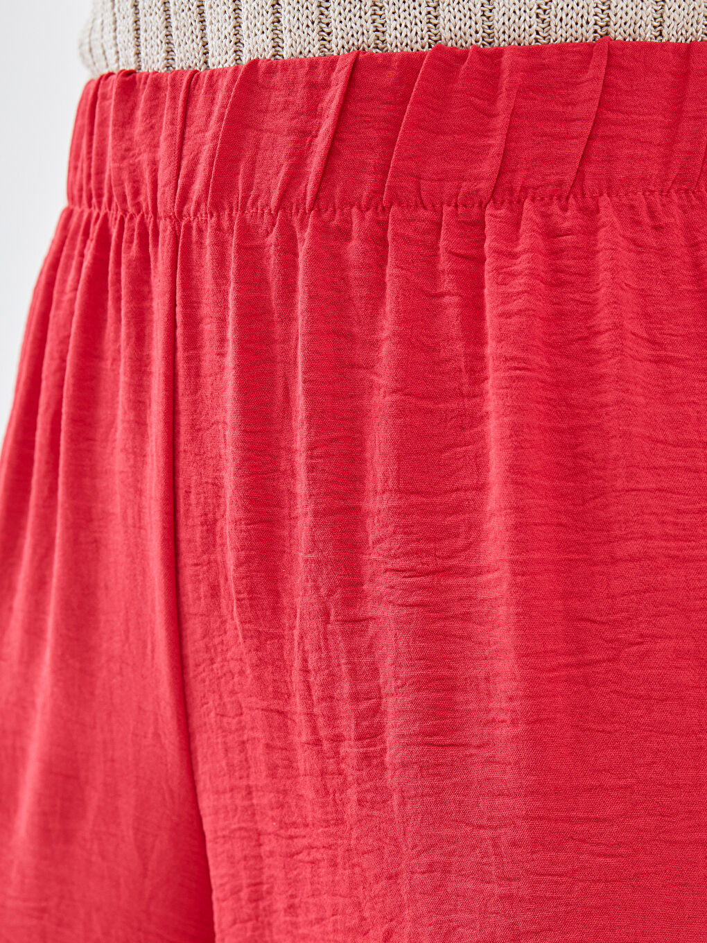 Elasticated Waist Women's Trousers-2