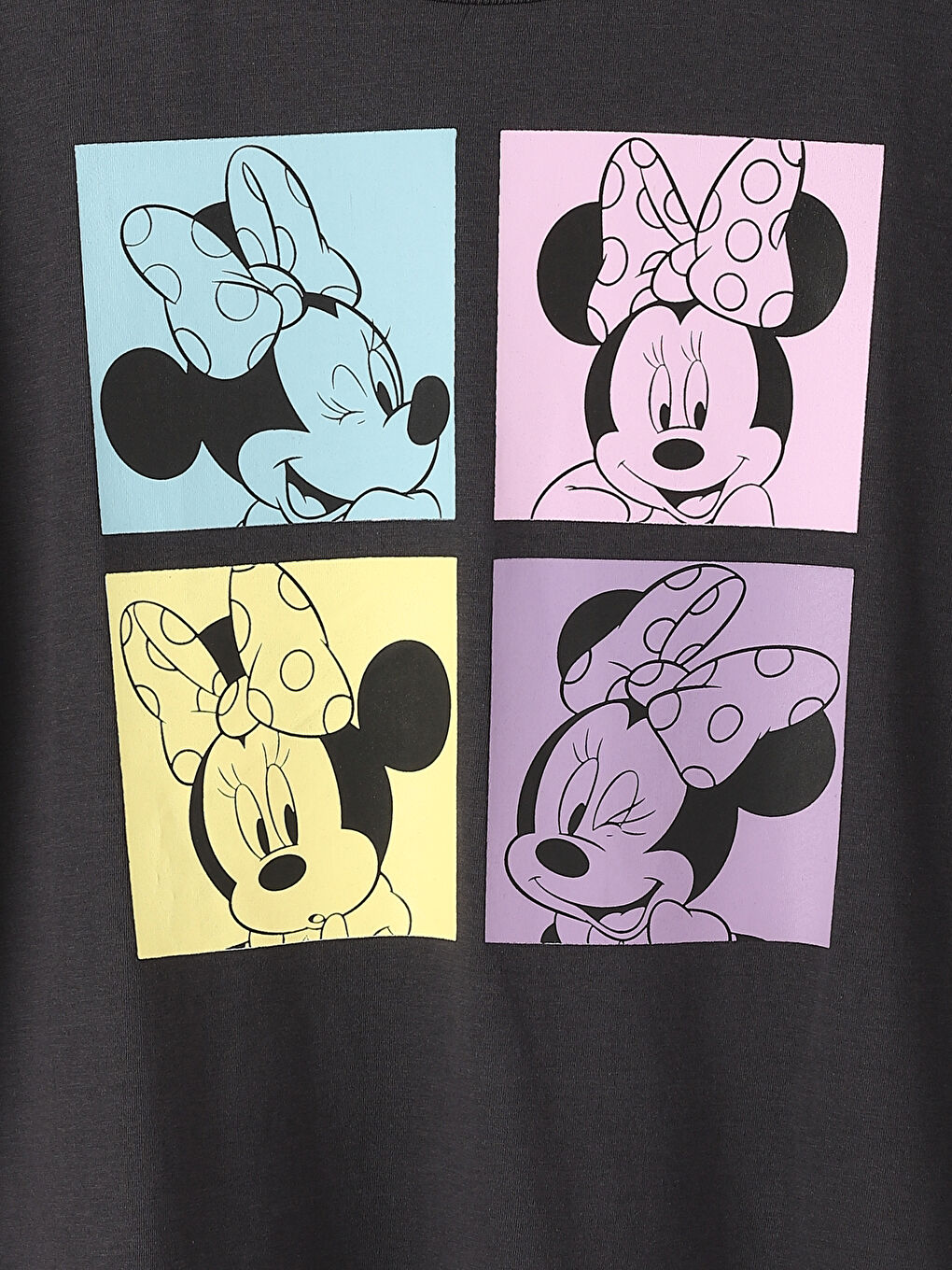 T-shirt à manches courtes imprimé à col rond pour femmes-3