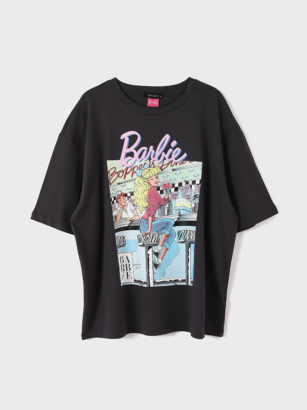 Crew Neck Printed Short Sleeve Women's T-Shirt