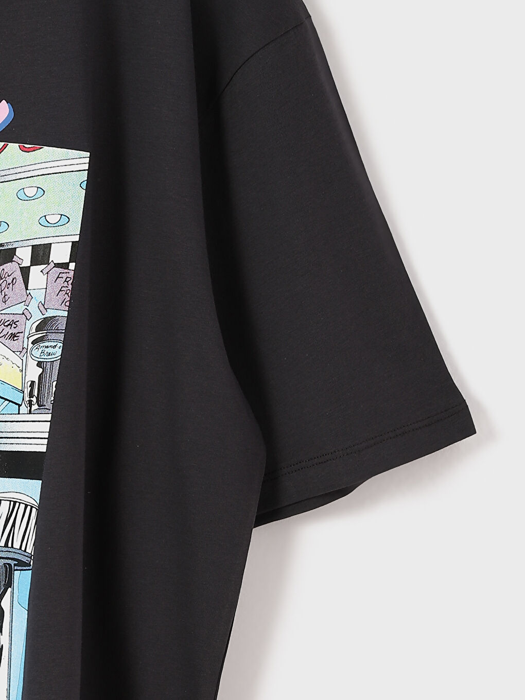 Crew Neck Printed Short Sleeve Women's T-Shirt-2