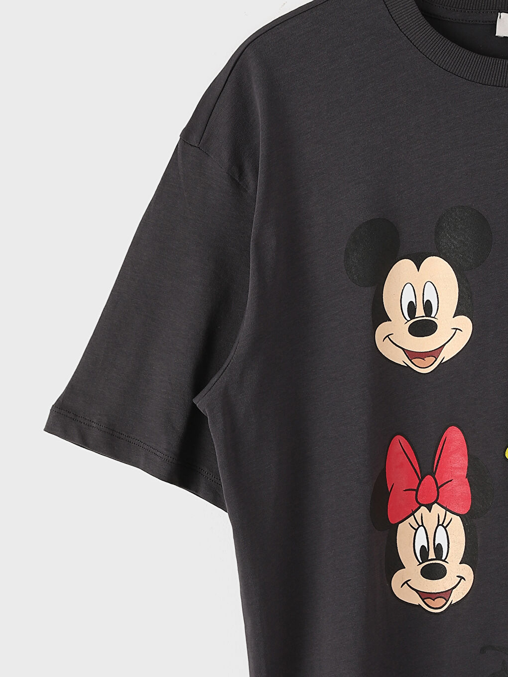 Crew Neck Printed Short Sleeve Women's T-Shirt-2