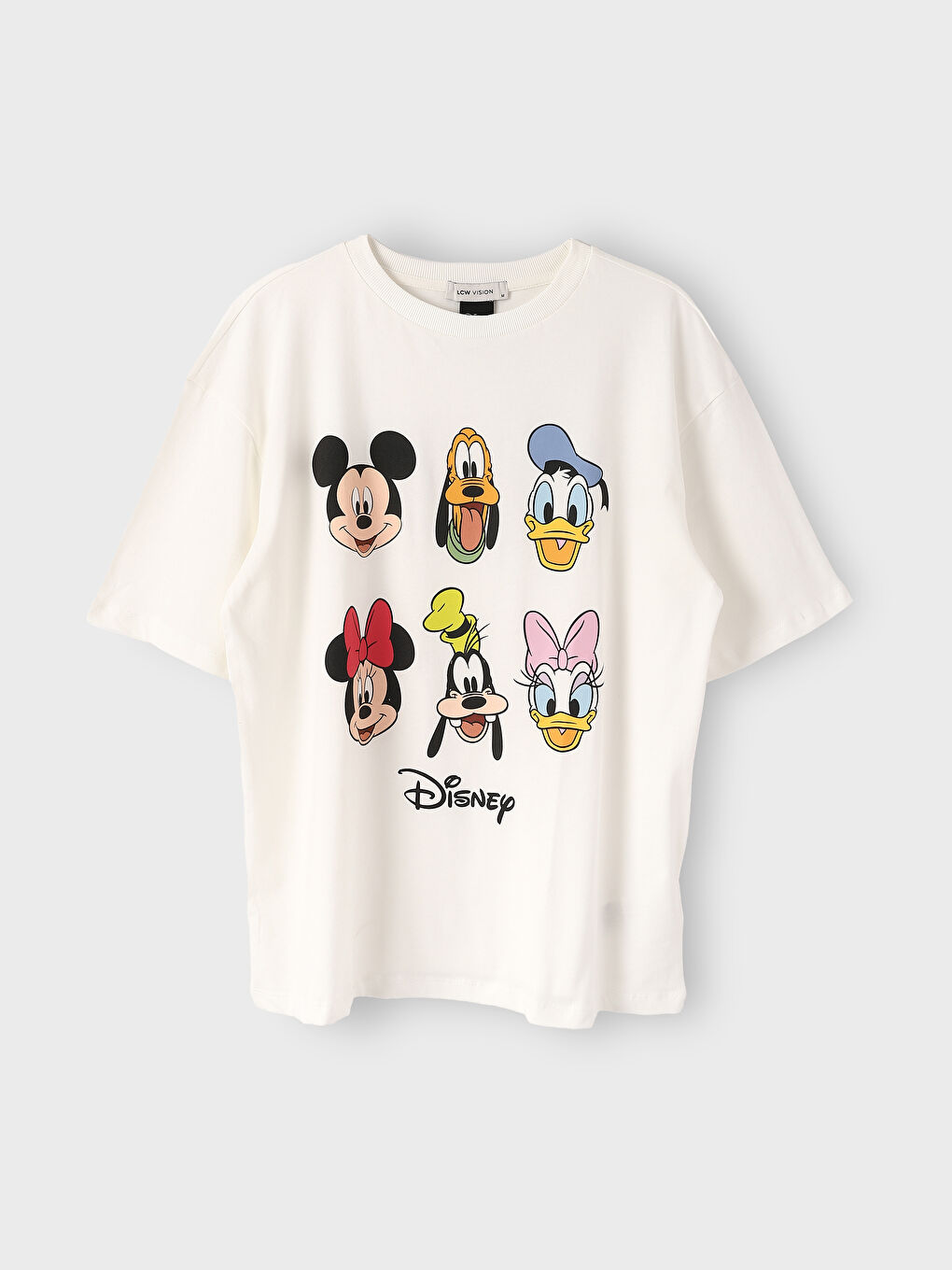 Crew Neck Printed Short Sleeve Women's T-Shirt