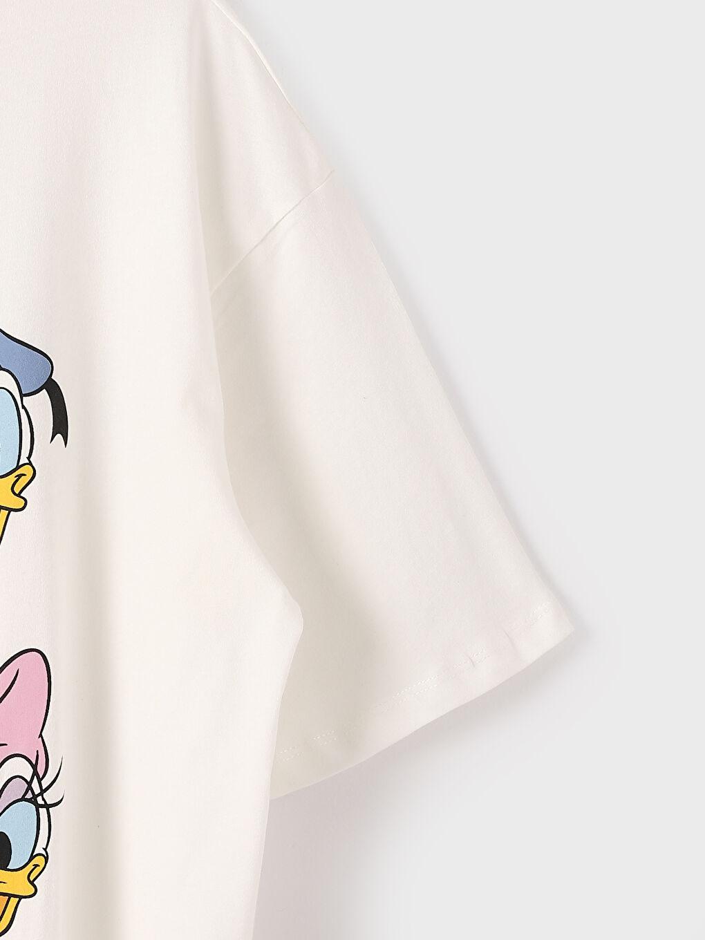 Crew Neck Printed Short Sleeve Women's T-Shirt-2