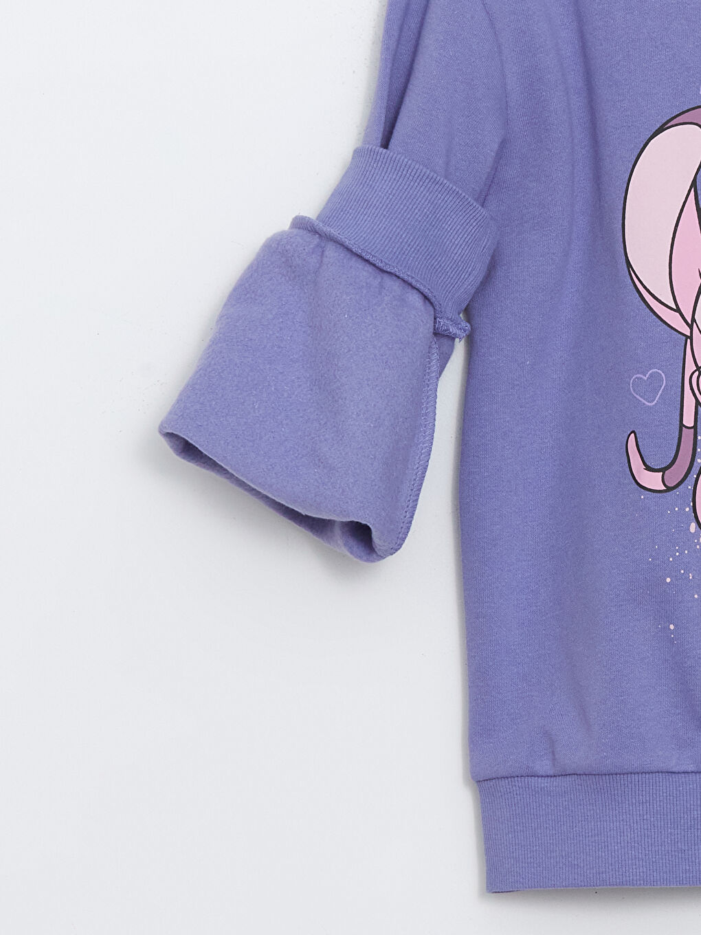 Crew Neck Girls' Sweatshirt and Leggings-2